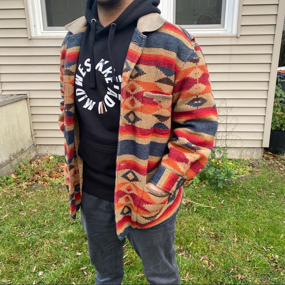 Vintage Ruff Hewn Tribal Coat